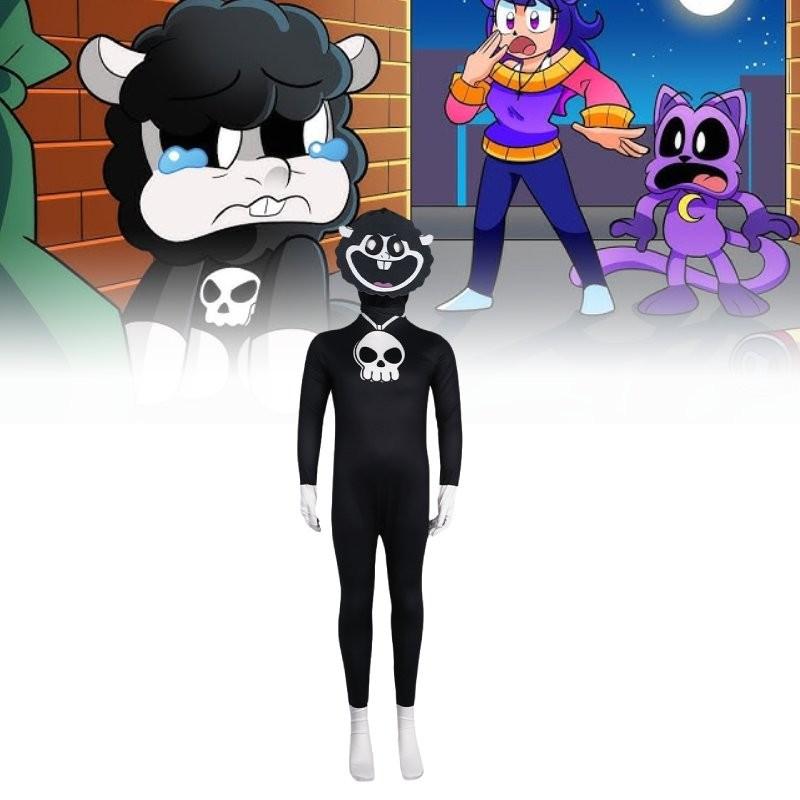 Косплей-костюм Poppy Playtime для детей с очаровательными и красочными персонажами из мягкой молочной шелковой ткани