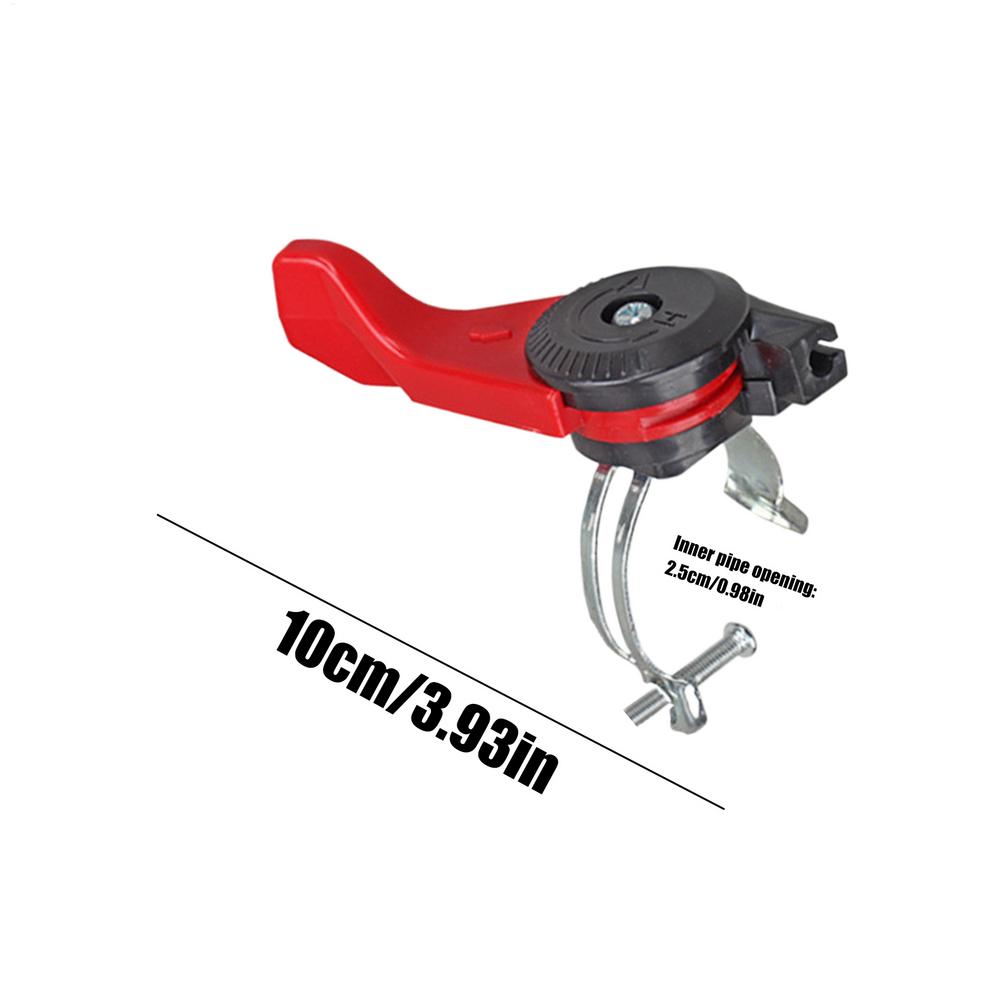 Контроль дроссельной заслонки румпеля для руля газонокосилки 23 мм-27 мм, рычаг дроссельной заслонки под большой палец, акселератор, замена, вспомогательные переключатели