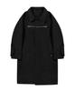 Openyard(Oy) F.Z Balmacaan Coat-Black