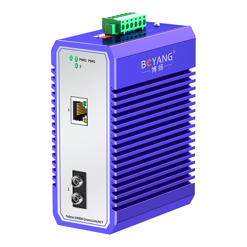Boyang Industrial Gigabit Fiber Optic Transceivers/Converters