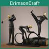 Theme Resin Sports Statue For Office Desk Living Room Gift Birthday Graduation