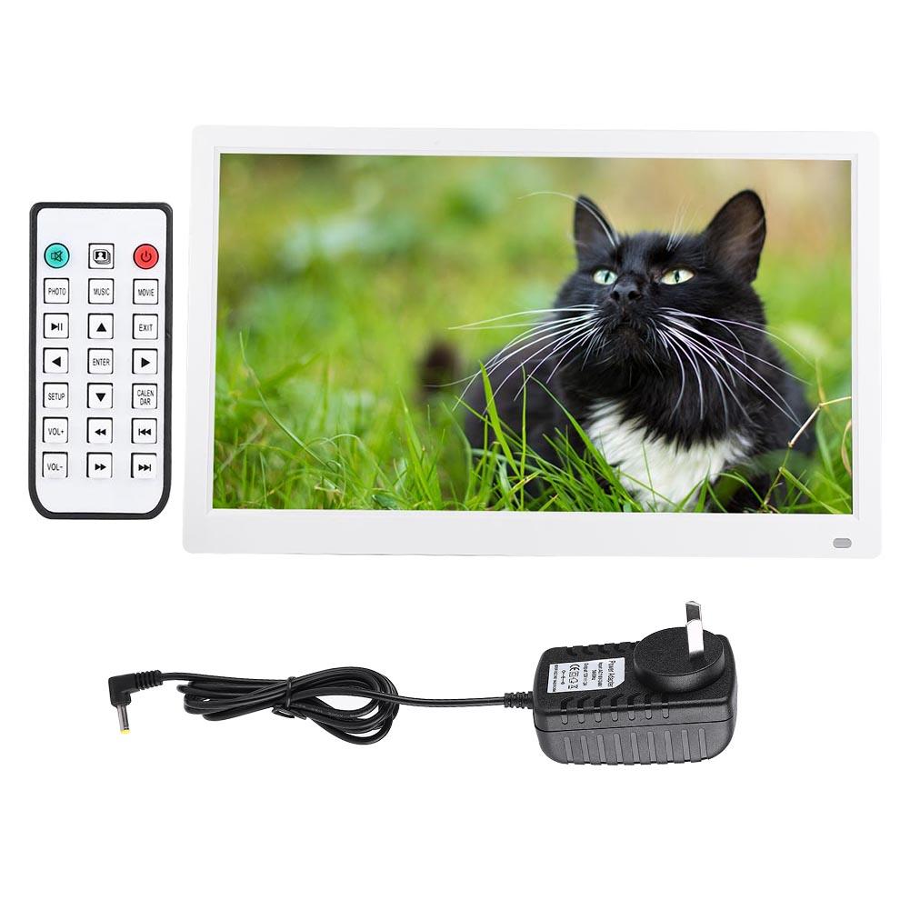 XCLT-1730IPS 17.3" HD Screen Digital Photo Frame Electronic Album White