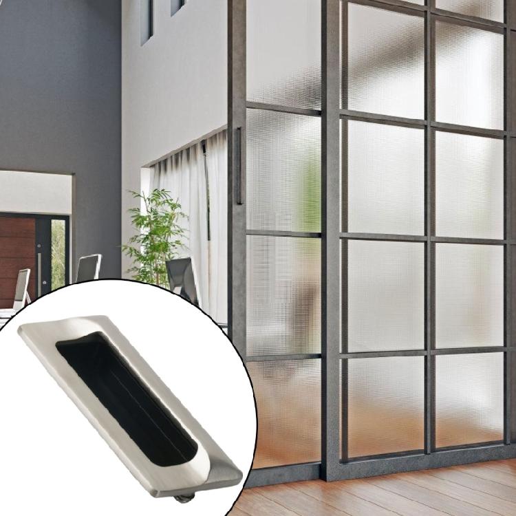 Металлический набор врезных ручек для ящиков Изысканные стальные flush-mount ручки Врезные ручки Обновления для комодов и шкафов
