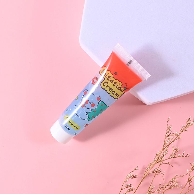 15 мл DIY имитация прозрачного флуоресцентного кристалла желе крем клей для мобильного телефона декоративная смола ремесло мягкий глинистый материал