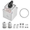 Heschen Universal Rotary Cam Selector 660V 12 CE with Master Switch Enclosure Switch, SZW26-20/ZC.VV.3D, 20A, ON-OFF-ON 3-Position, 3-Phase,