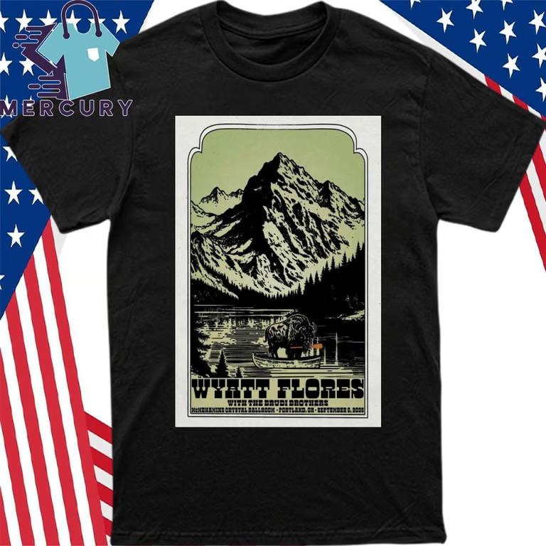 Wyatt Flores Sep 06 2025 McMenamins Crystal Ballroom Portland OR Poster T-Shirt
