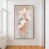 Modern Flower Wall Art Poster Print Nordic Minimalist Lily Canvas Picture Bedroom Wall Decoration Painting for Living Room Aisle