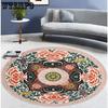 Круглые ковры и ковры в стиле бохо для украшения дома, гостиной, спальни, ковер, диван, коврик с противоскользящими свойствами