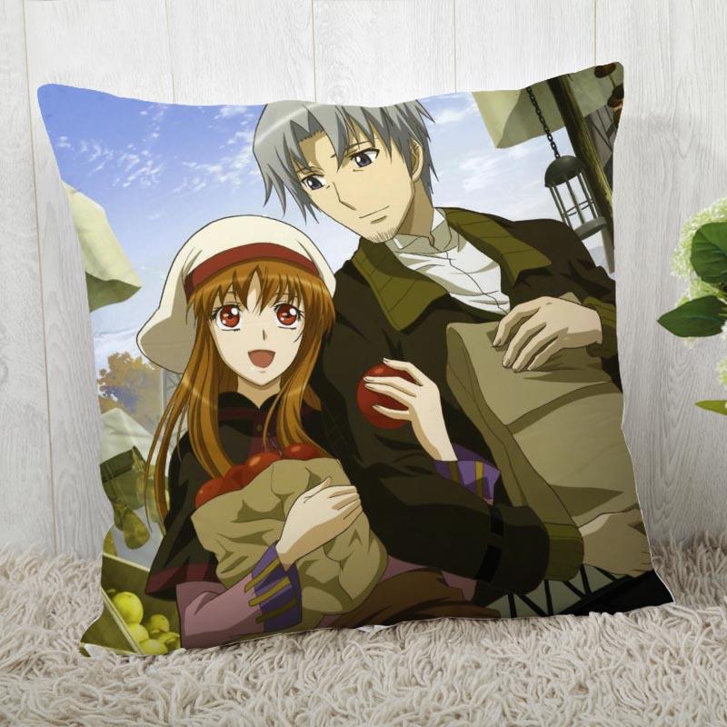 Чехол на подушку Spice And Wolf Индивидуальный чехол на подушку Современный декоративный чехол на подушку для гостиной 45X45 см A19.12.13