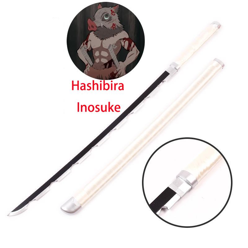 104cm Demon Slayer Katana Sword Bamboo Anime Blade Sunwheel Knife Tanjirou Katana Weapon Model 1:1 Ninja Cosplay Prop Kids Toys