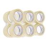 AmazonBasics Packing Tape, Perfect for Packaging, Shipping, Moving, and Storage, Clear, 48mm X 66m, 0.046mm Thick (12 Rolls)