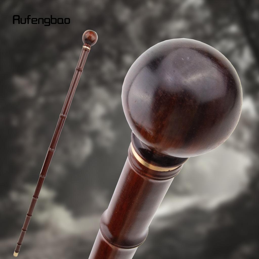 Красная круглая деревянная бамбуковая трость для ходьбы, декоративная косплейная вечеринка, деревянная трость, палочка для Хэллоуина, посох 90 см