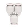 AirTAC Quick Connect Y-Type Three-Way Fitting
