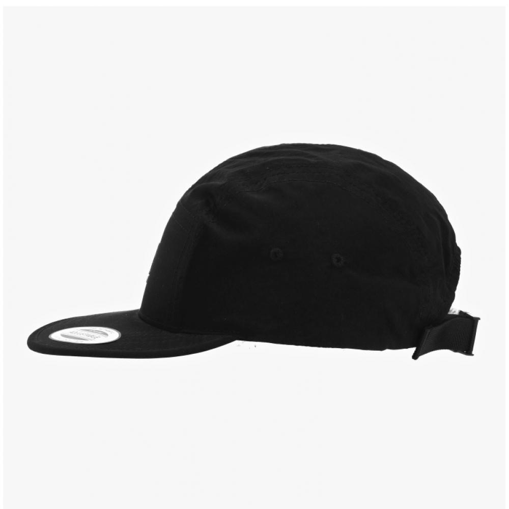 Kangol K5327 Черная мягкая 5-панельная бейсболка