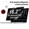 Магнитный защитный экран для конфиденциальности для Macbook Pro 16 дюймов 16.2 2019 2021 2023 A2485 M1 M2 A2780 A2141 A2991 Ноутбук Фильтр Щит