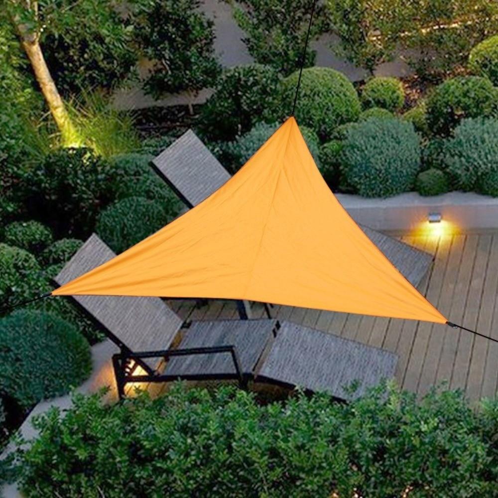 Triangle Triangle Sunshade With Ropes Shade Sail Adjustable Awning Shade Cloth  Pool Area