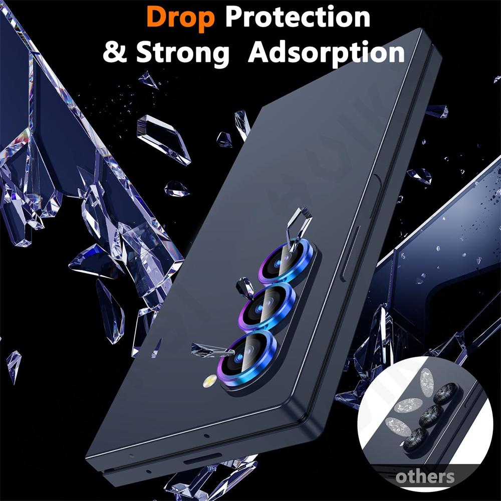 Прозрачная закаленная стеклянная защитная пленка из алюминиевого сплава для Redmi 13 13C 4G 5G Note 13 Pro 4G 5G 13 Pro+ Plus POCO C65 X6 M6 Pro Xiaomi 14T 13T