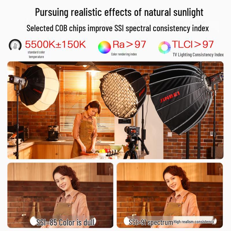 Комплект светодиодного видеосвета JINBEI JL220
