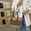 Beach Tote Bag Women's New Simple and Fashionable Straw Woven Bag Large Capacity Underarm Shoulder Woven Women's Bag