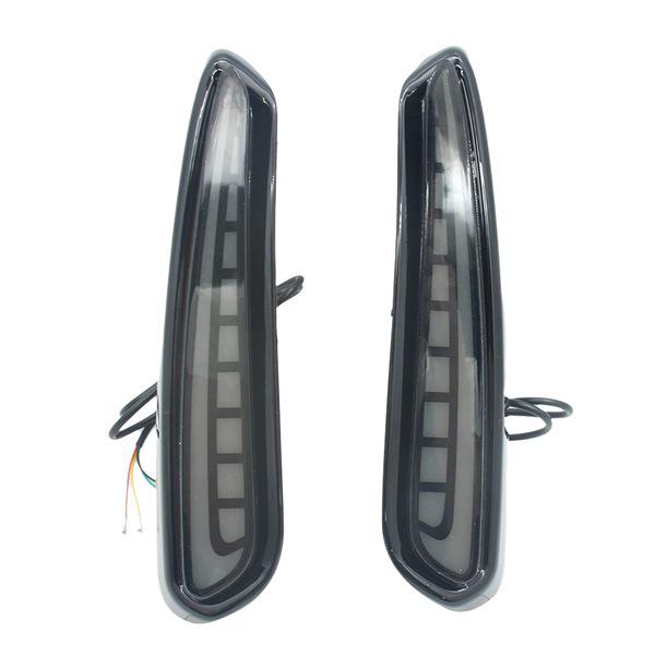 Трехфункциональные задние фонари-«клыки» Honda Civic Type R 23-24 (1 пара)