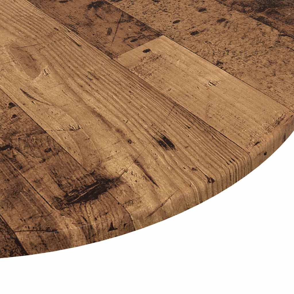 Tabletop Ø 80 x 1.5 cm Round Engineered Wood Reclaimed Wood