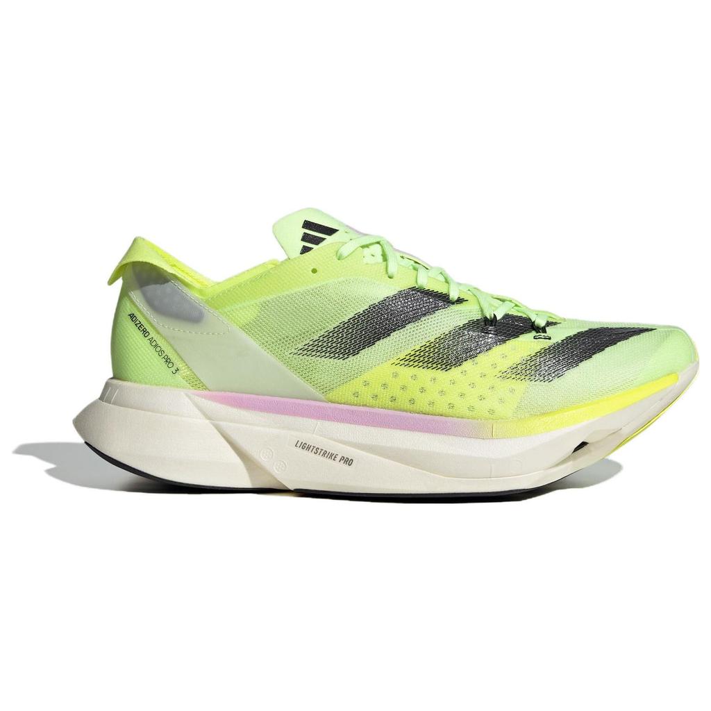 adidas Adizero Adios Pro 3 Green Spark Unisex Sneakers Aurora-Metallic Lucid-Lemon IG6445