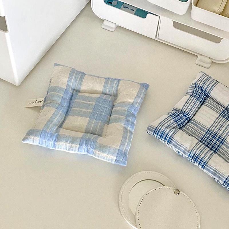 1 шт., изысканная фотография, сладкая хлопковая подкладка, подставка под тарелку, сетка, изоляционная подставка, свежая настольная декоративная подставка для обеденного стола, ткань