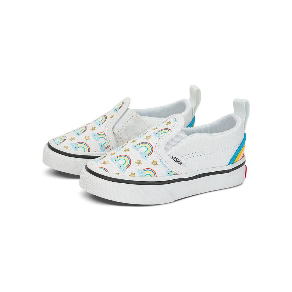 Vans Slip on Sports Low top Toddler Shoes White Infant And Toddler VN0A3488AHP