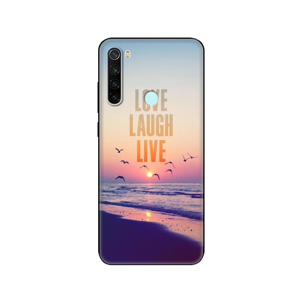 Чехол для xiaomi Redmi Note 8T, мягкий силиконовый чехол для xiaomi Redmi Note 8, чехол T Fundas для Redmi Note 8 PRO, черный чехол из ТПУ