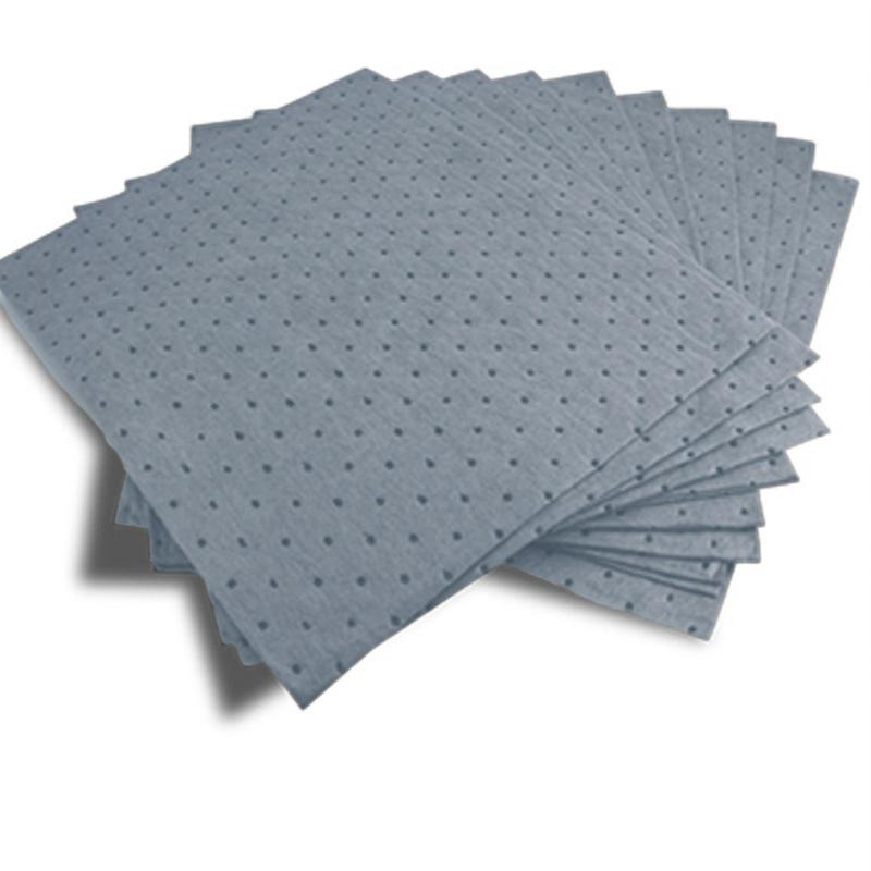 25X33Cm Oil Absorbent Pads Spill Absorbent Mats Oil Spill Pads for Oil-Based Water-Based Fluids Liquid Pads for Home Garage