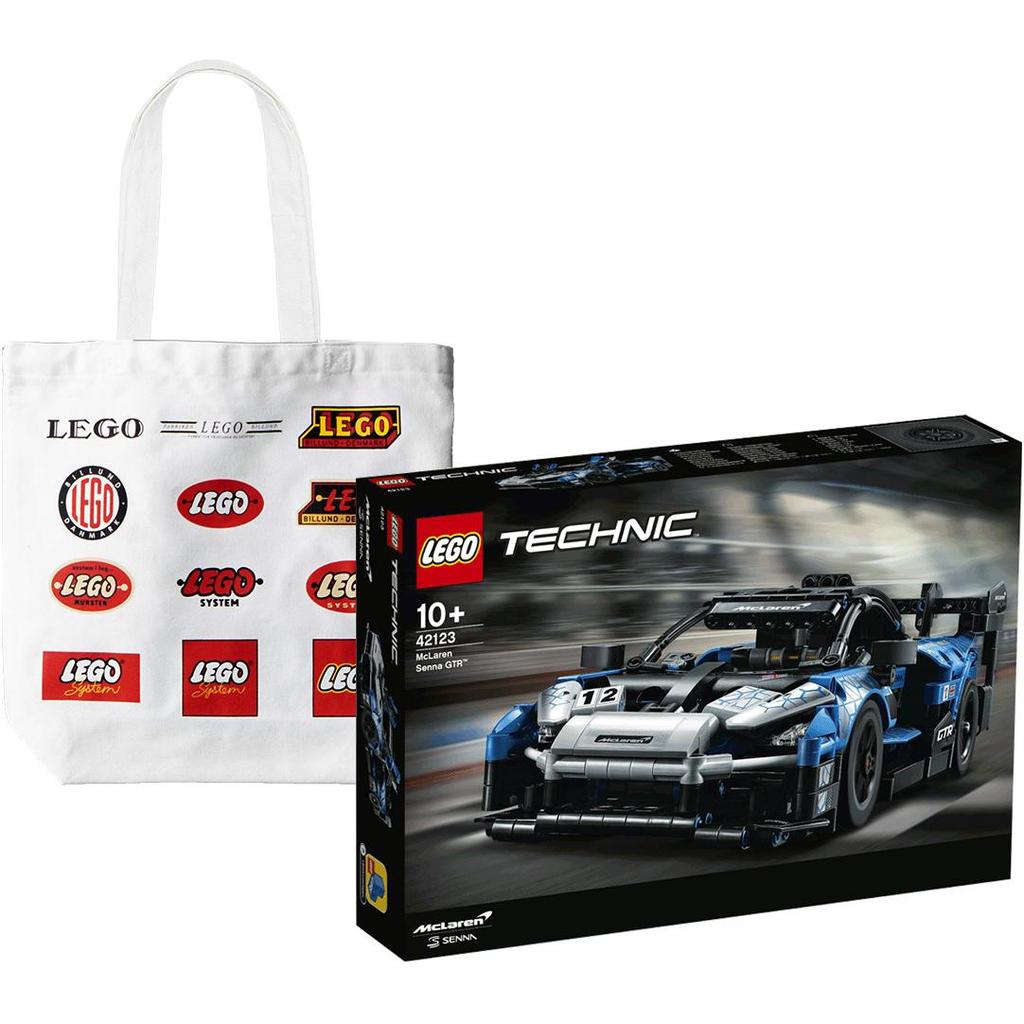 LEGO Технология Механический Набор McLaren Sena GTR Гоночный, Спорткар Модель для Хобби Конструктор 830 42123