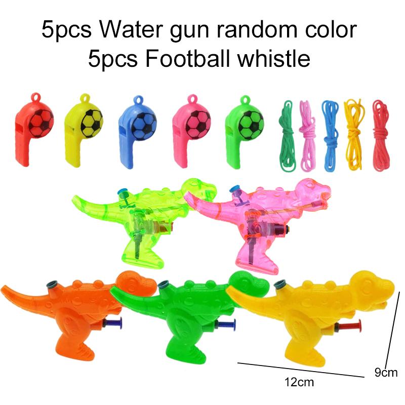 Детские летние пляжные игрушки Набор для нескольких человек Цветной мяч Свисток Водяной пистолет Наружные спортивные игрушки для бассейна Игрушки для вечеринки Командная игра Подарки для детей TMZ