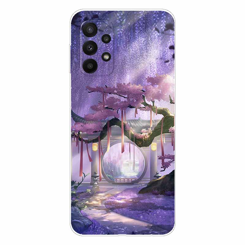 Чехол-бампер для Samsung Galaxy A23 5G, Мягкая силиконовая задняя крышка для Samsung A23 4G 6.6'', Ударопрочный чехол-бампер, Fundas A 23, Расписной