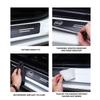 ycpkt5 Car Door Threshold Scuff Plate Carbon Fiber Sill Protector Stickers For Volvo V60 V50 V40 S80 S60 S90 C40 XC40 V70 XC70 XC60
