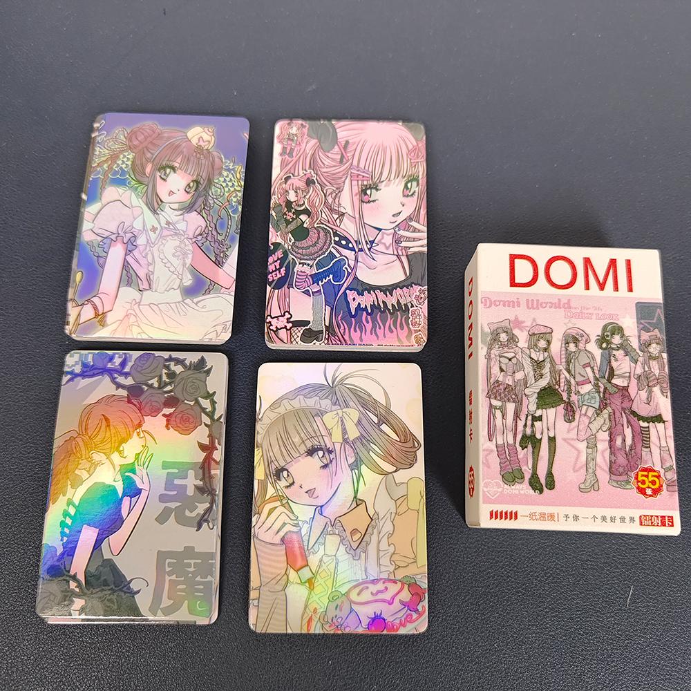 55 шт./коробка Domi World Фотокарточки Фото Карточки Ломо