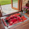 Crystal Velvet Rug Custom Name Text, Soft Non Slip Floor Mat Home DecorMohamed Salah