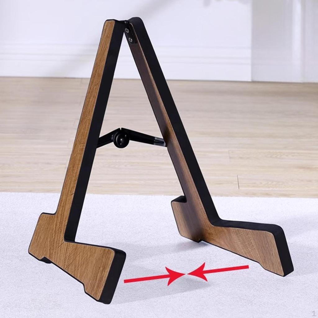Guitar Floor Stand Holder Portable Versatile Stable Instrument Non Slip for Acoustic