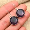 Amethyst Gemstone Handmade 925 Solid Sterling Silver Jewelry Earrings For Wedding Gift
