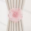 Magnetic Curtain Strap Flower Shape Curtain Fixer Clip Curtain Hanging Rope  Home Decoration