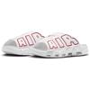 Nike Белые красные кроссовки унисекс Air More Uptempo Slide University FD9883-100