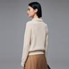 PARO 2025 Autumn/Winter 100% Cashmere Cable Knit Polo Sweater