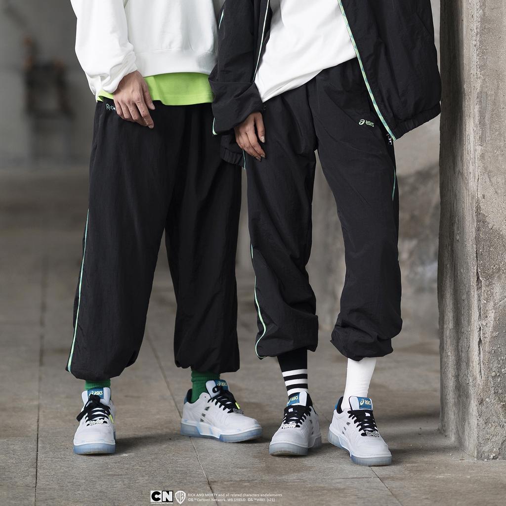 Asics Rick And Morty X Court Mz Ретро Повседневные Низкие Кроссовки Унисекс Кроссовки Белый Синий 1203A197-100