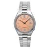 Tsuyosa Stainless Steel Salmon Dial Automatic NJ0159-86Z Men's Watch