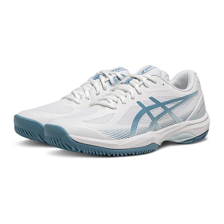 Asics Мужские кроссовки Court Hunter FF White Saba Blue 1071A111-103