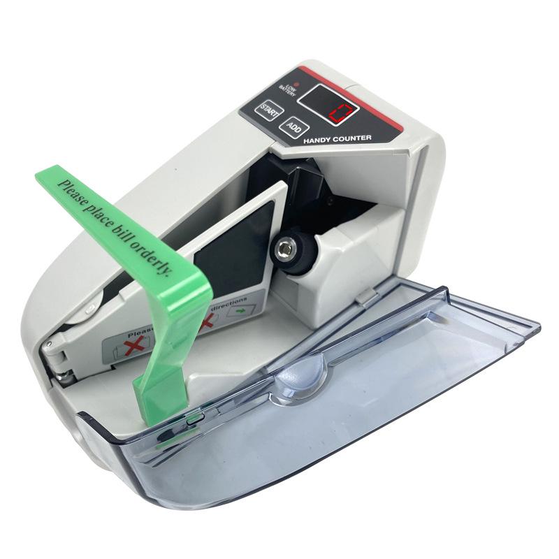 V30 Portable Handheld Multi-Currency USD Counter with Battery Adapter