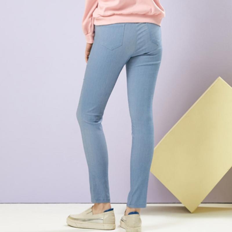 Bang Bang Women S elaStic waiSt pantS Indigo Rn