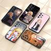 Чехол для телефона M-Marin Kitagawa для Samsung S25, S24, S21, S22, S23, S30, Ultra, S20, Plus, Fe, Note, 10, 9, 5G Черный