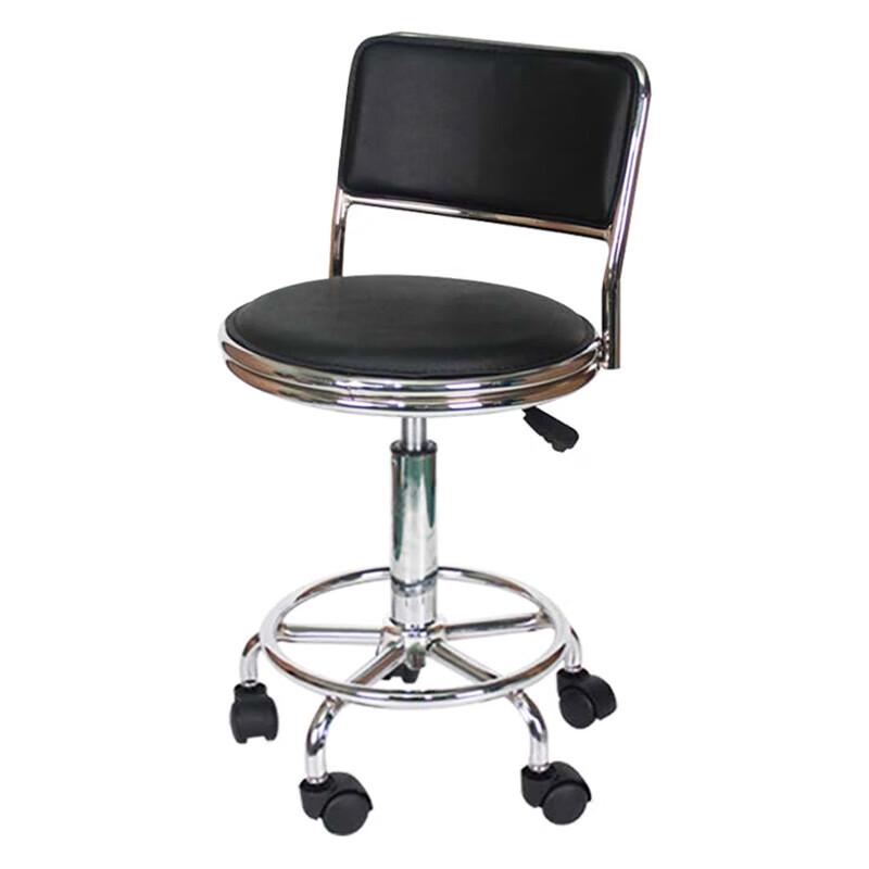 Height-Adjustable Lab & Workshop Stool