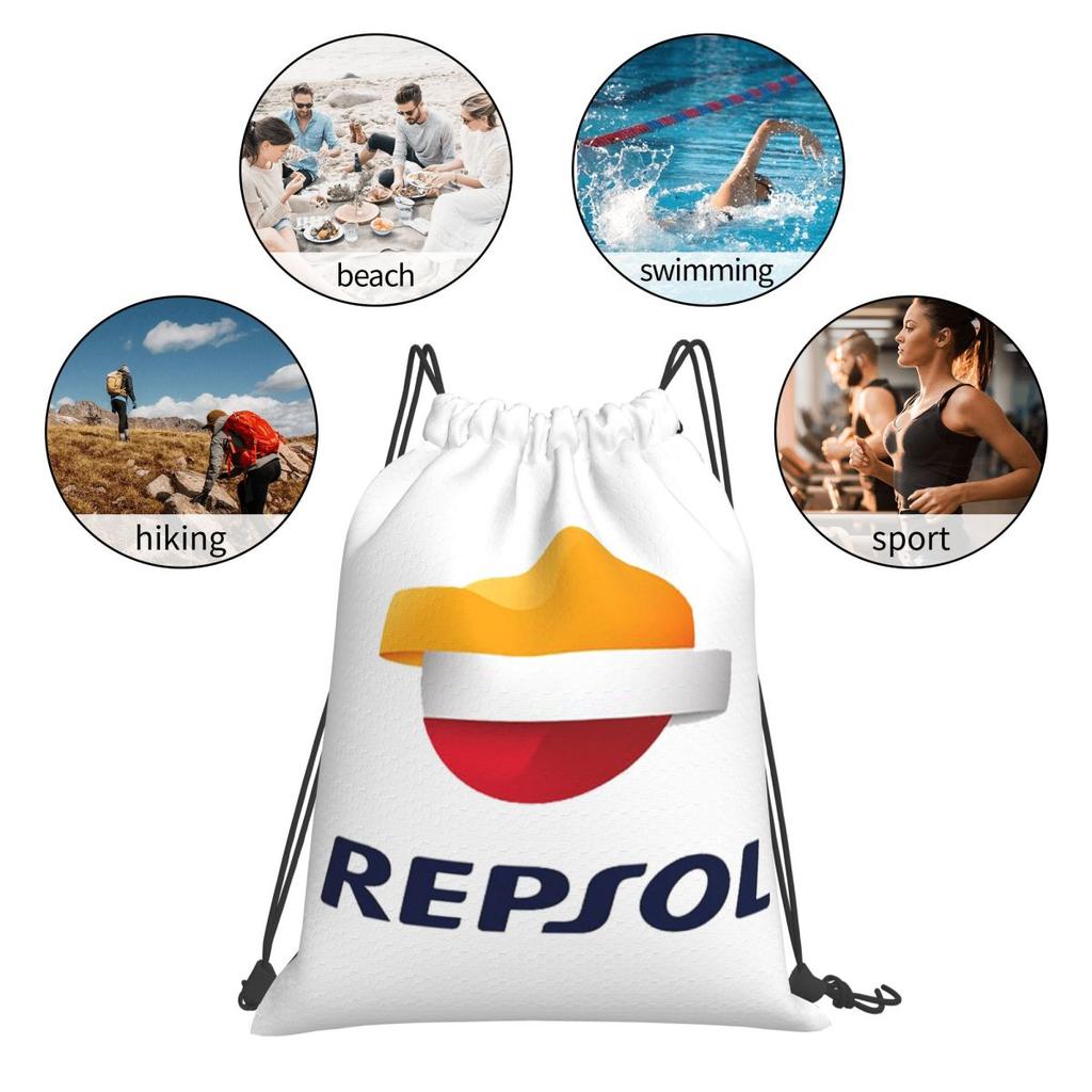Рюкзаки Repsol Модные сумки на шнурке Спортивная сумка Сумки для книг для путешествий в школу