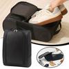 1PC Black Oxford Cloth Travel Shoe Storage Bag, Basketball And Football Shoe Bag, Portable Business Travel Slipper Bag